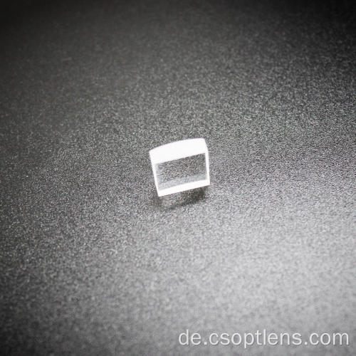 UV Quarzglas unbeschichtete quadratische Zylinderlinse